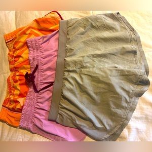Lot of three athletic shorts. Size L and M